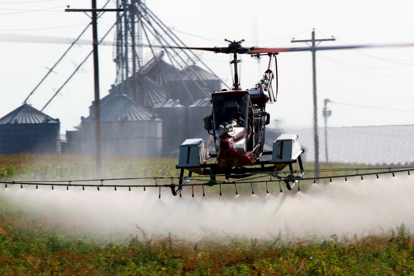 Crop spraying