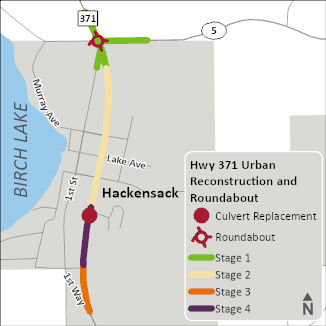 Map of project limits