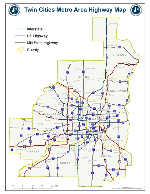 Potholes In The Twin Cities Metro Area Minnesota Department Of